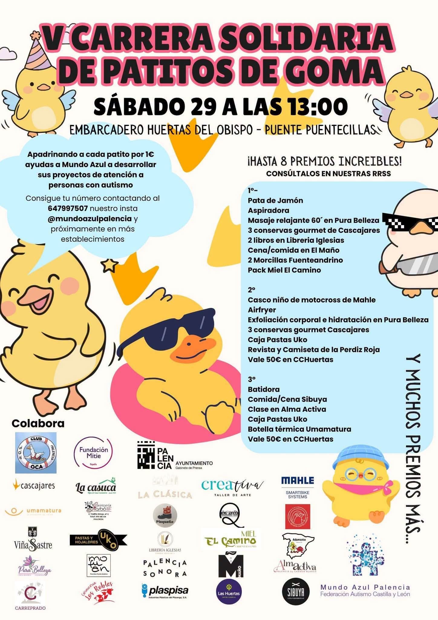 V Carrera Solidaria de Patitos de Goma