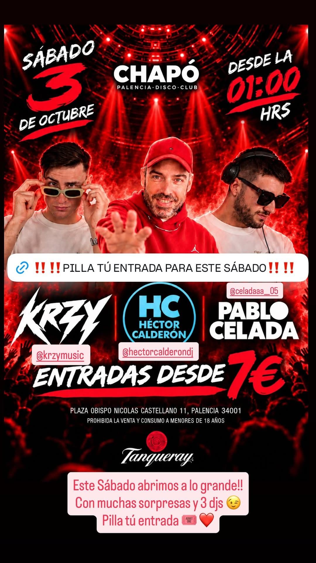 Sábado en Chapó Disco Club