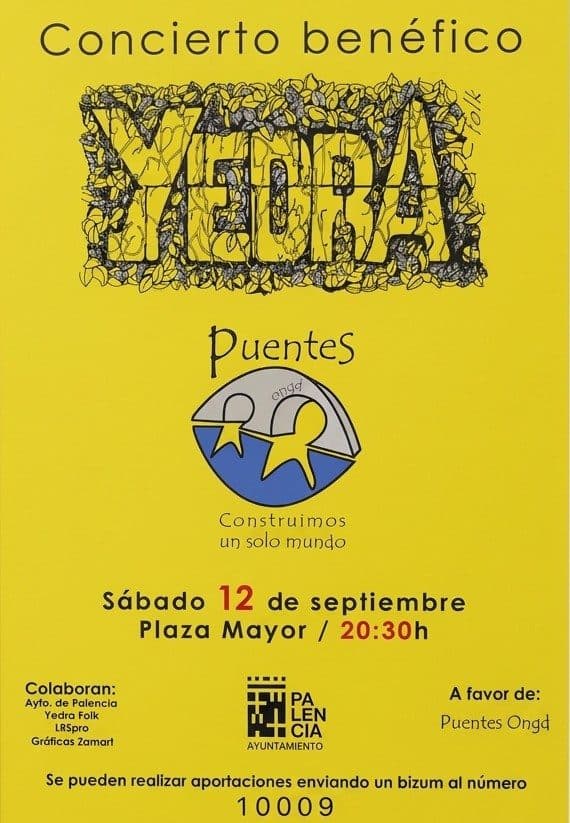 Concierto benéfico de Yedra Folk