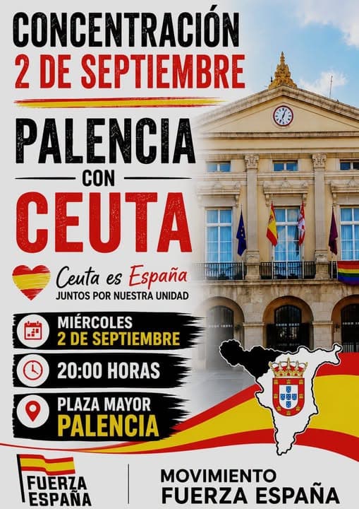 Concentración en apoyo a Ceuta