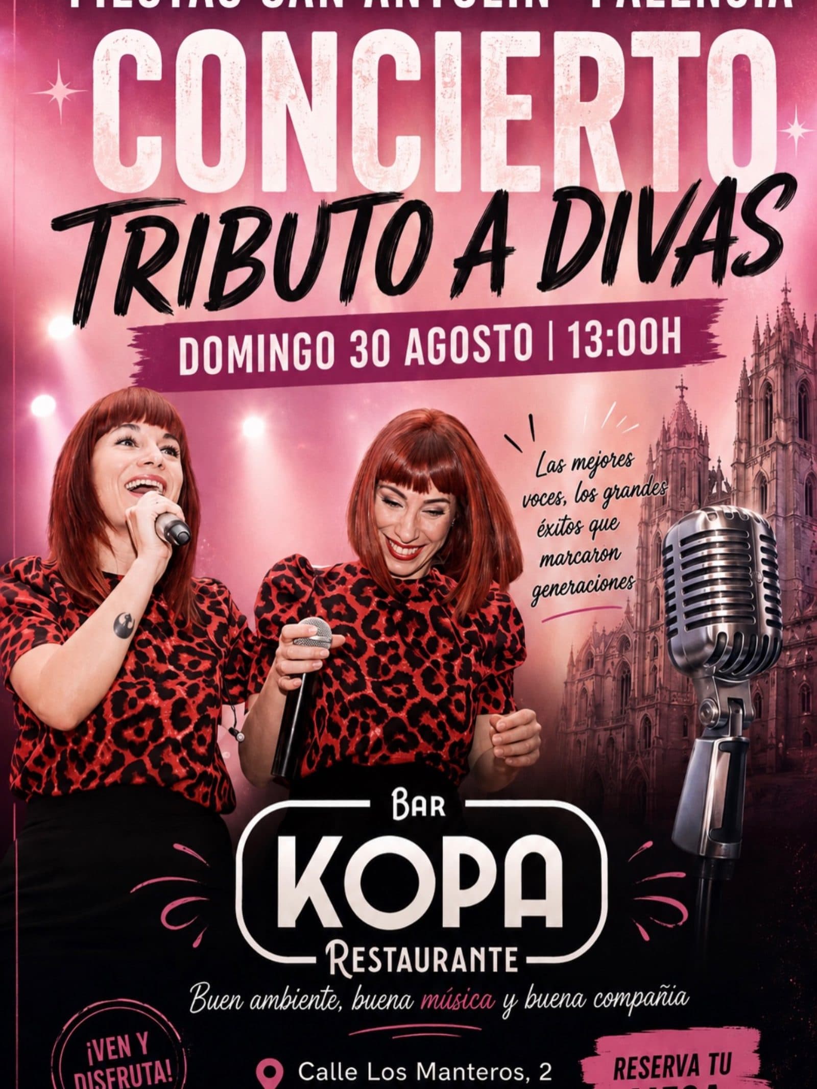 Concierto Tributo a Divas